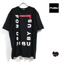 FUBU フブ PRINTED TEE 半袖 Tシャツ F12TE71 メンズ 【 送料無料 】 クルーネック ショートスリーブ ロゴ プリント 刺繍 トップス ストリート系 B系 ヒップホップ ニューヨーク ファッション インポート ブランド 黒 ブラック M L XL サイズ