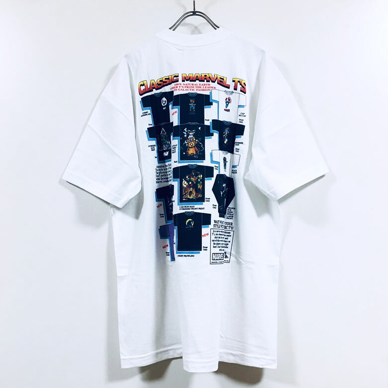 HUF ハフ × AVENGERS アベンジャーズ コラボ GALACTIC TEES 半袖 Tシャツ メンズ 【 送料無料 】 hufworldwide marvel マーベル アメコミ プリント トップス ストリート系 スケーター ファッション スケートボード アパレル 白 ホワイト white M L XL 2XL USサイズ