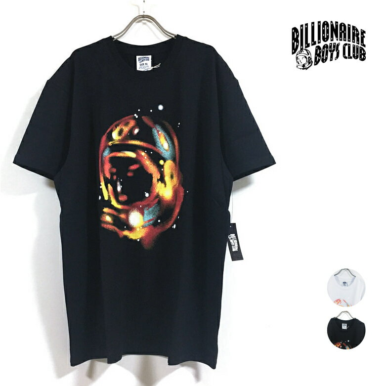 BILLIONAIRE BOYS CLUB ビリオネア ボーイズ クラブ BB BILLIONARUS 半袖 Tシャツ メンズ 【 送料無料 】 BBC クルー プリント tshirt tee ストリート系 ヒップホップ スケーター ファッション street hiphop fashion ホワイト white ブラック black M L XL 2XL USサイズ