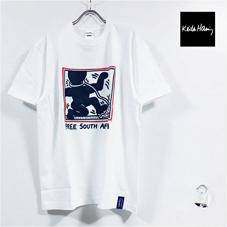 Keith Haring L[X wO S/S TEE  TVc KH2303 Y y  z N[lbN vg gbvX tshirt Xg[gn XP[^[ t@bV street sk8 fashion  zCg white M L XL TCY