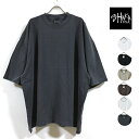 SHAKA WEAR シャカウェア 7.5oz Garment Dye Drop Shoulder ガーメントダイ ドロップショルダー ビッグシルエット Tシャツ 半袖 無地 メンズ  ビッグtシャツ トップス ストリート系 アメカジ ヒップホップ スケーター ファッション US オーバーサイズ