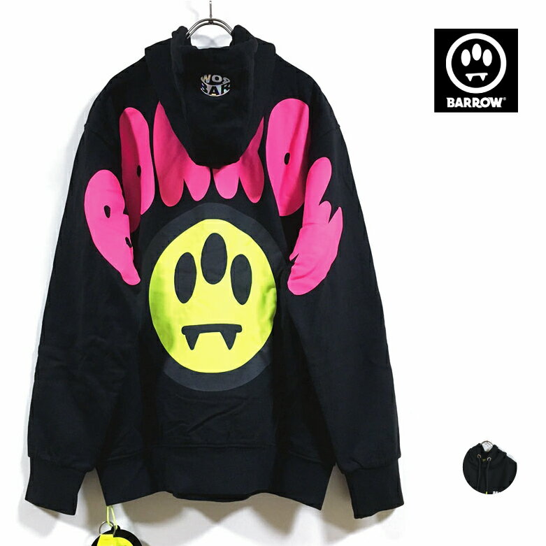 BARROW o[ HOODIE p[J[  031301 Y y  z  t[fB[ vI[o[ XEFbg g[i[ OWA[ Xg[gn t@bV  ubN M L TCY