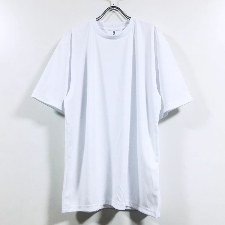 ビッグサイズ ドライ Tシャツ 半袖 無地 メンズ 【 送料無料 】 4.4オンス 吸汗 速乾 ビッグシルエット ビッグシルエットTシャツ ビッグT 大きめ 大きいサイズ ストリート系 スポーツ ファッション LL 3L オーバーサイズ tシャツ