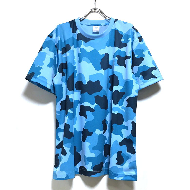 楽天市場】迷彩柄（カラーブルー）（Tシャツ・カットソー｜トップス