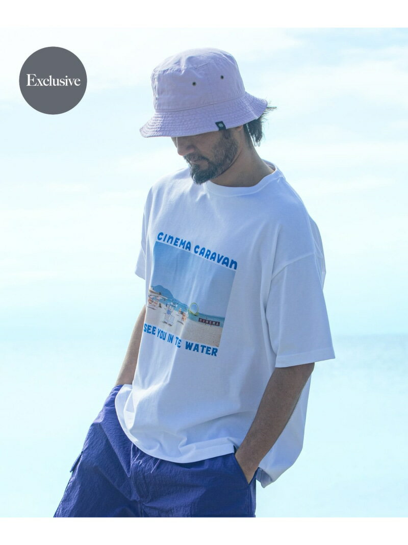 Rakuten - CINEMACARAVAN×MAGIC NUMBER×Sonny Label コラボTシャツ3 Sonny Label サニーレーベル トップス カットソー・Tシャツ イエロー ブルー【送料無料】[Rakuten Fashion]