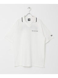 New Era GOLF SKIPPER ポロシャツ Sonny Label サニーレーベル トップス ポロシャツ ホワイト【送料無料】[Rakuten Fashion]