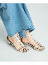 【SALE/50%OFF】ナローストラップサンダル Sonny Label サニーレーベル シューズ・靴 サンダル シルバー ブラック ブラウン【RBA_E】【...