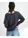 【SALE/50%OFF】『WEB限定』ワッフルヘンリーネックプルオーバー Sonny Label サニーレーベル トップス カットソー・Tシャツ グレー ネイ...