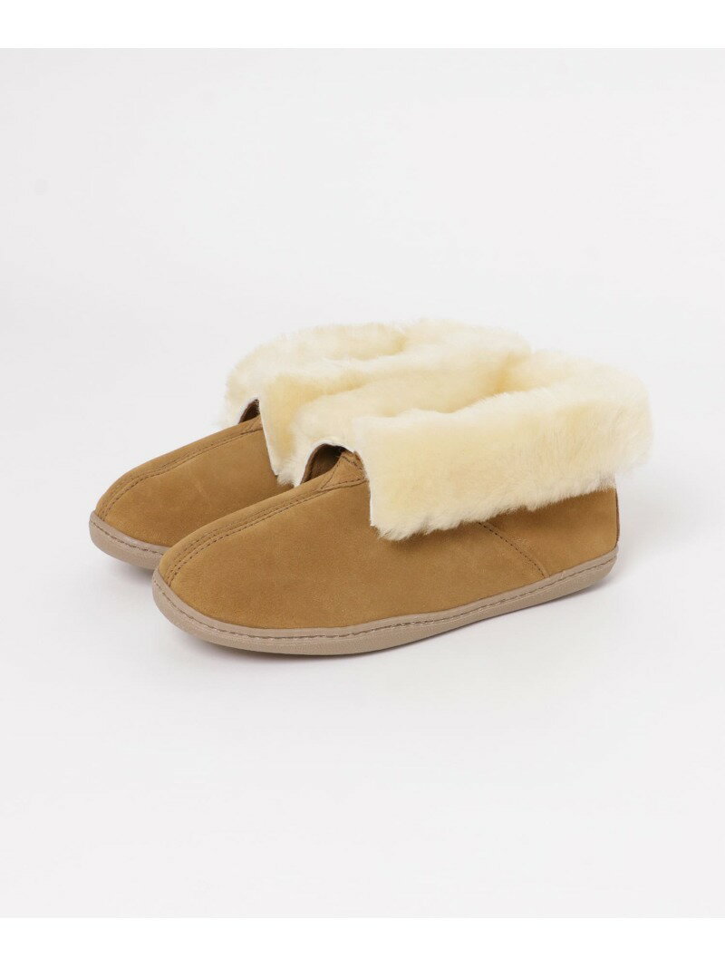 【SALE／40%OFF】MINNETONKA SHEEPSKIN ANKLE BOOT Sonny Label サニーレーベル シューズ・靴 ブーツ グレー ブラック【RBA_E】【送料無料】[Rakuten Fashion]のサムネイル