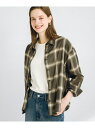 【SALE/10%OFF】シアーチェックシャツ Sonny Label サニーレーベル トップス シャツ・ブラウス ブルー グレー【RBA_E】【送料無料】[R...