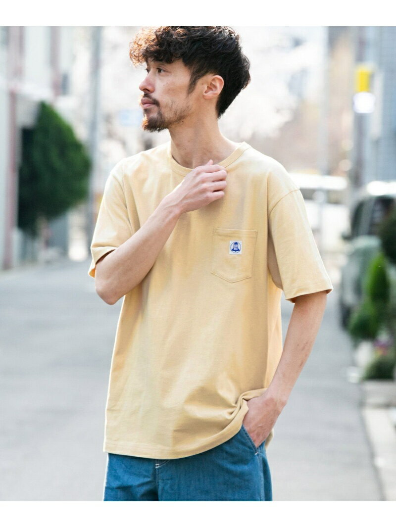 [Rakuten Fashion]【別注】Wrangler×SonnyLabelBLUEBELLPOCKET-T-SHIRTS Sonny Label サニーレーベル カットソー Tシャツ ホワイト ベージュ ネイビー【送料無料】