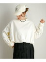 【SALE/50%OFF】バルーンヘムスウェットプルオーバー Sonny Label サニーレーベル トップス スウェット・トレーナー ブラック ホワイト【RB...