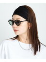 FEEL LIFE クリアカラーサングラス Sonny Label サニーレーベル ファッション雑貨 メガネ ブラック ブラウン グレー[Rakuten Fas...