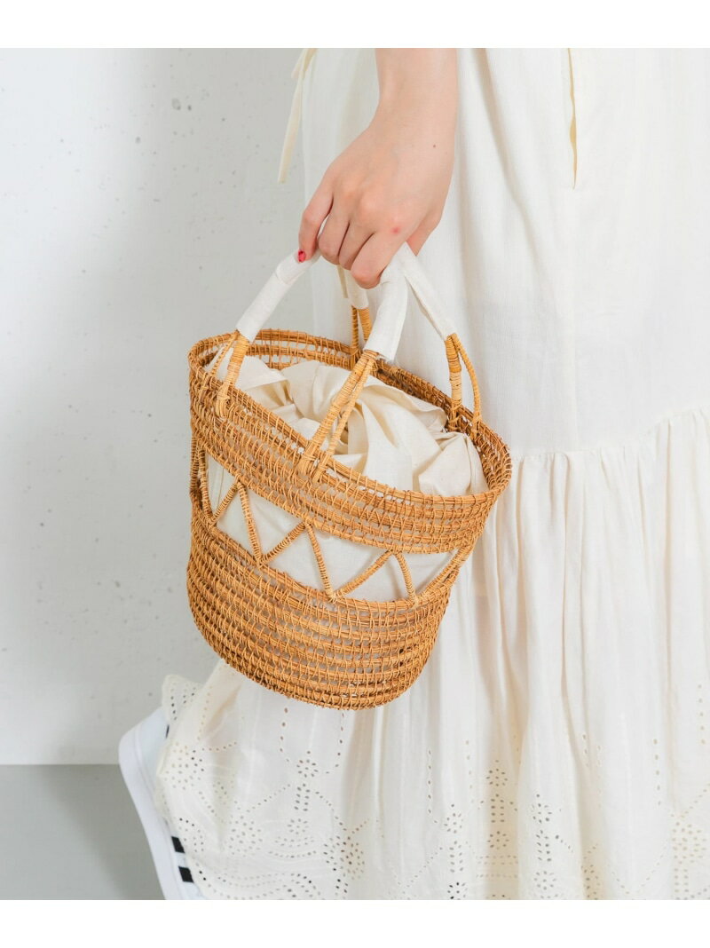 TARANGO カゴバッグ Sonny Label サニーレーベル バッグ かごバッグ ホワイト ブラック【送料無料】[Rakuten Fashion]