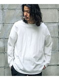 レイヤードロングスリーブTシャツ Sonny Label サニーレーベル カットソー Tシャツ ホワイト ブラウン グレー[Rakuten Fashion]