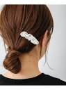 【SALE/50%OFF】ニュアンスメタルバレッタ Sonny Label サニーレーベル ヘアアクセサリー バレッタ・ヘアクリップ・ヘアピン ゴールド シルバ...