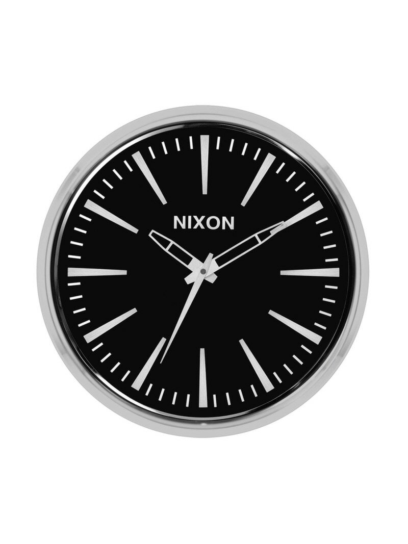 ニクソン nixon Sentry Wall Clock Sonny Label サニーレーベル アクセサリー・腕時計 腕時計 ブラック【送料無料】[Rakuten Fashion]