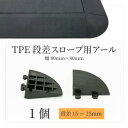 《 TPE段差スロープ用アール 》 15mm 20mm 25mm 厚 環境 環境配慮 エコ ジョイント マット 子供 安心 安全 段差プレート プレート 保護 ...