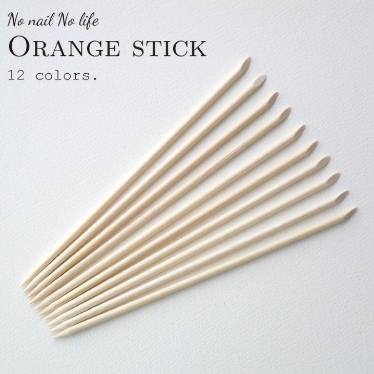5のつく日はポイント10倍ネイル オレンジスティック(10本入り)甘皮処理、ストーン付け、ネイルカラーのはみ出し処理などネイルアートの必需品♪ネイルケアグッズ ...