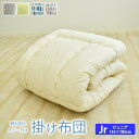 北欧風 綿100% カバー付き 掛け布団 ジュニア セミシングル ジュニア布団 掛布団 かけふとん ジュニアふとん 子供用布団 帝人 テイジン マイティトップ おしゃれ 吸水性 通気性 オールシーズン コティ シーツ付き