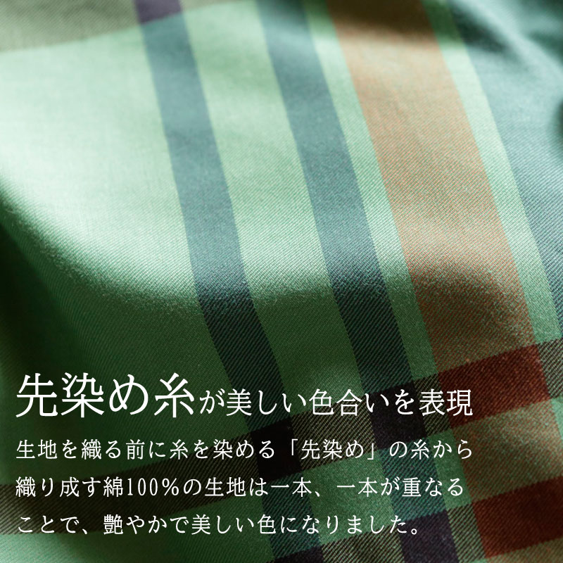 Fab the home ハイランド 掛け布団カバー ダブル 190×210cm 綿100% 掛布団カバー 掛けカバー チェック タータンチェック 北欧 おしゃれ ファブザホーム [3]