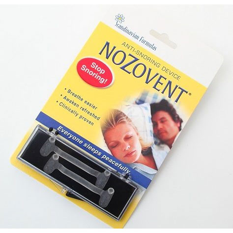 いびき防止鼻腔拡張具　ノゾヴェント　2個入り　スウェーデン製　ノゾヴェント　NOZOVENT　睡眠時無呼吸