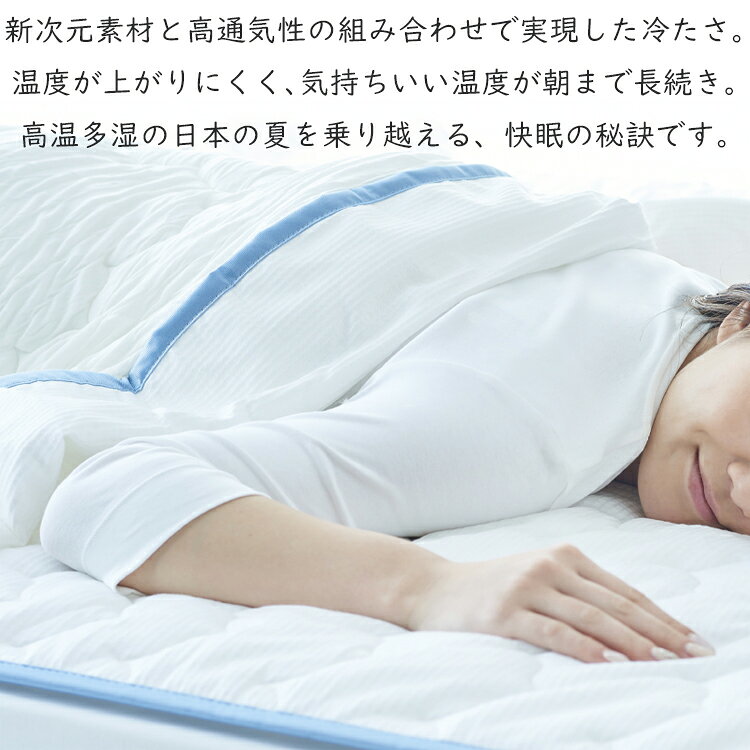 The ICE 27 肌掛け布団 敷きパッド ザ・アイス/枕カバー 涼感 冷感 ひんやり ディ...
