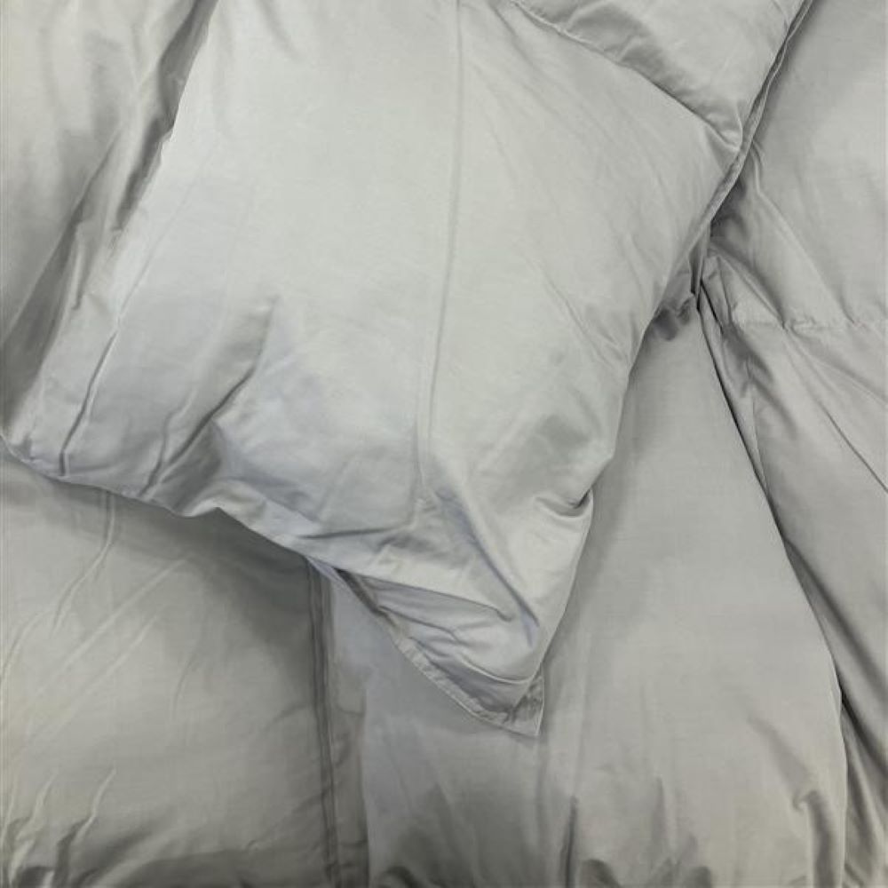 Rakuten - 羽毛掛　CUMカラー　SL　GY　WD85％　1.2KG