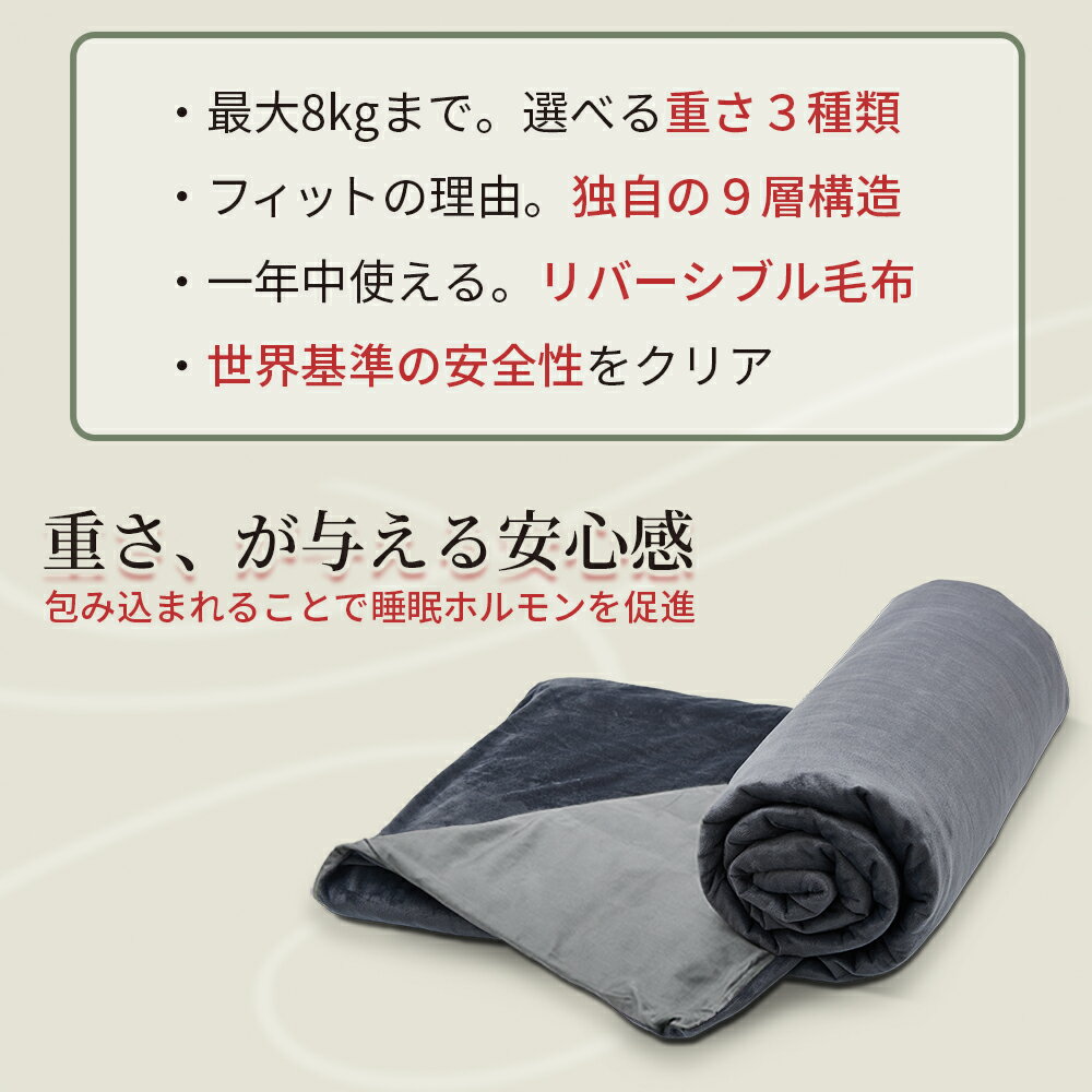 GUTNAP『SUMIMINウェイトブランケット』
