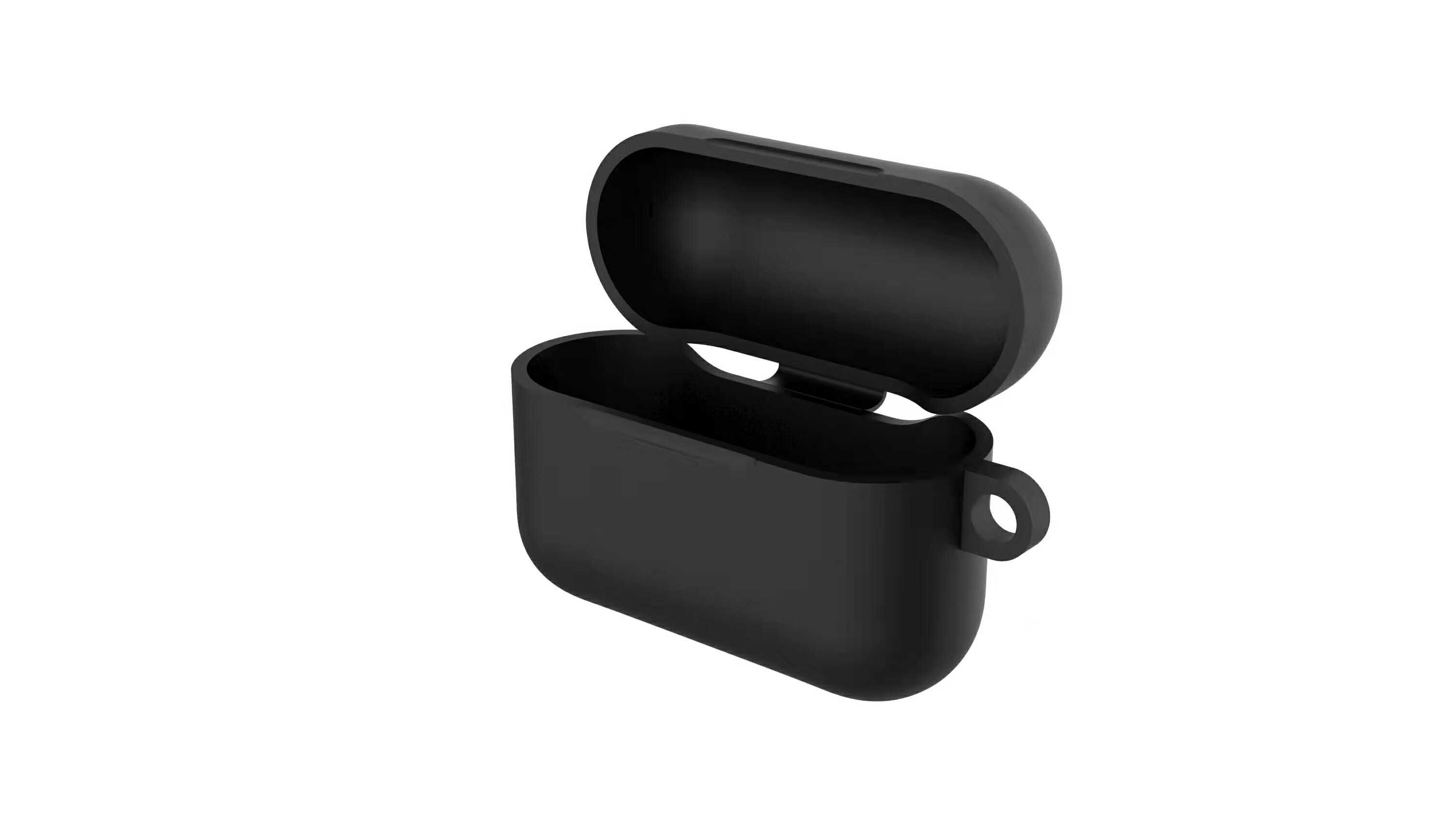 Wooask M6 M6+ ワイヤレスイヤホン専用シリコンケース(ブラック)