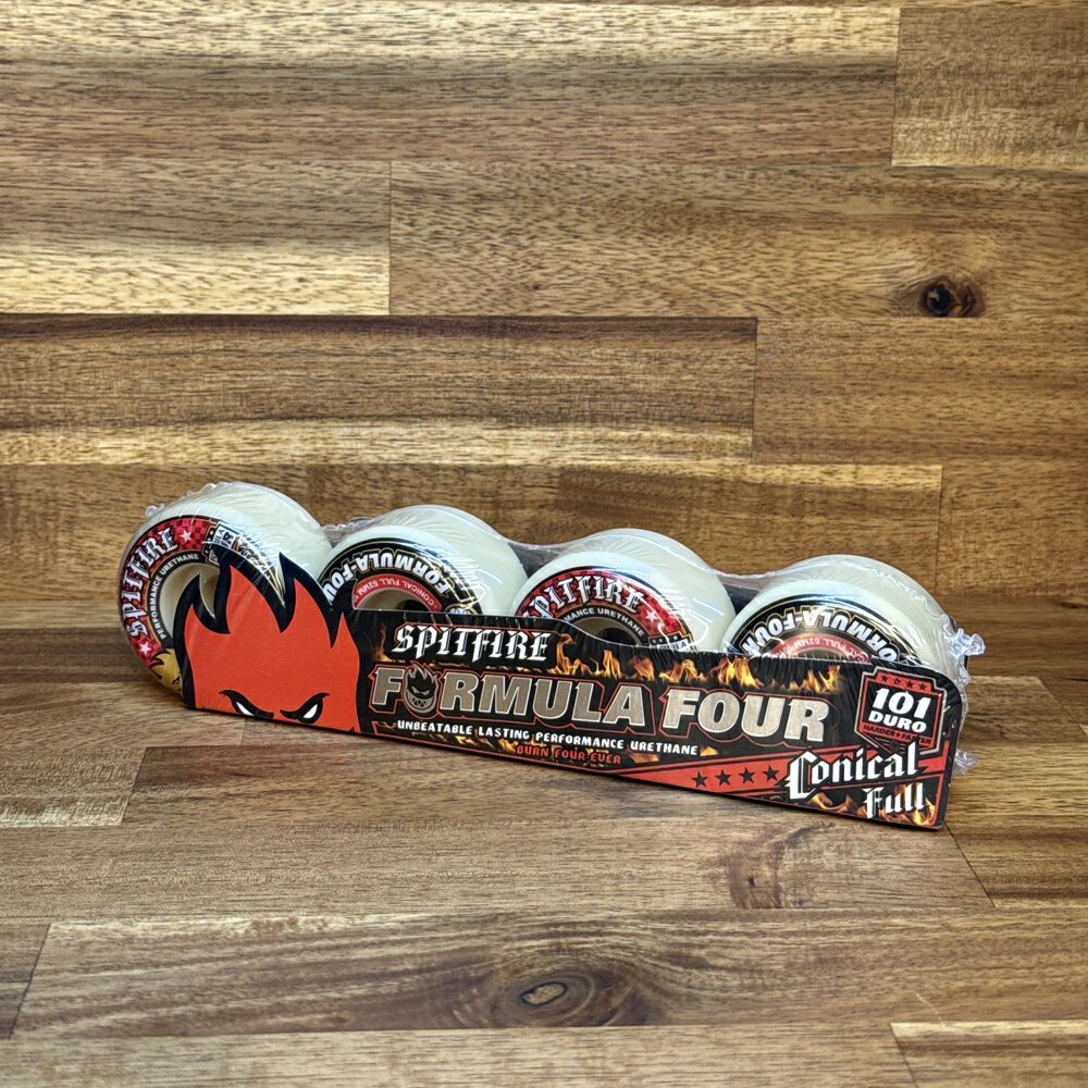 乐天商城 - SPITFIRE スピットファイヤー FORMULA FOUR 101D CONICAL FULL 52mm スケートボード ウィール 4個セット