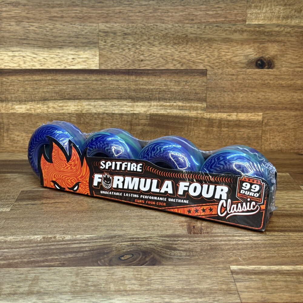 Rakuten - SPITFIRE スピットファイヤー FORMULA FOUR 99D SWIRLED CLASSIC 52mm スケートボード ウィール 4個セット