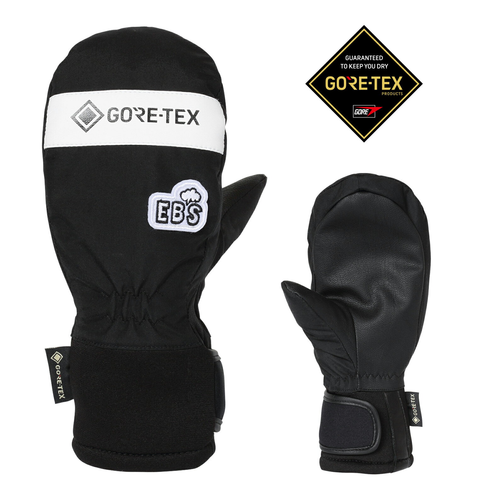 23-24 eb's Jr MITT BLACK GORE-TEX WjA~g ubN GORE-TEX WjAp~g XL[ Xm[{[h V