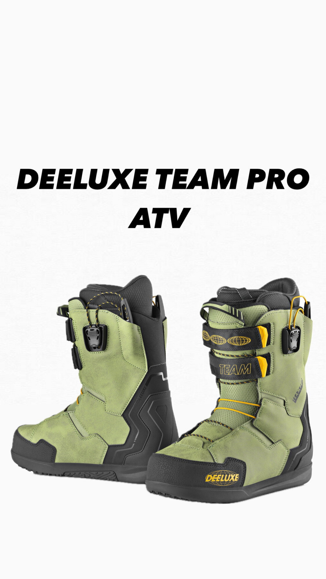 楽天Slideline楽天市場店【予約商品】24-25 DEELUXE TEAM PRO S3 ATV ディーラックス チームプロ エーティーブイ メンズ レディース フリースタイル　熱成形対応ブーツ