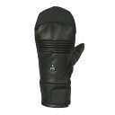 24-25 eb's CARVING MITT STRONG BLACK エビス カービングミットストロング ブラック スキー スノーボードグローブ