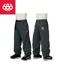 【予約商品】25-26 686 Dojo Shell Pant シックスエイトシックス スキー スノーボードウェア
