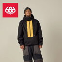 【予約商品】25-26 686 JAPAN SMU LS1 ANORAK シックスエイトシックス スキー スノーボードウェア(4)
