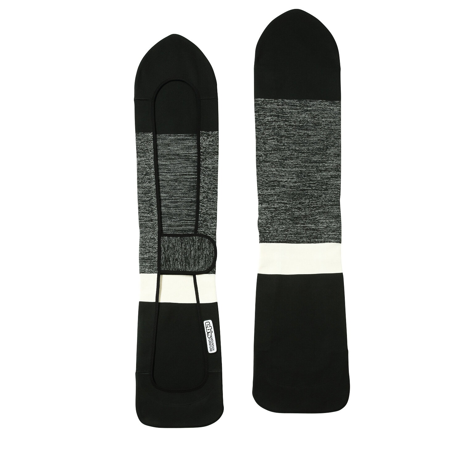 車内や保管場所でエッジをむき出しにせず、「KNIT COVER PW」の形と柄で自分のボードを包みたい方へ。eb's「KNIT COVER PW」は、145〜165cmのボードに対応する幅広シルエットのニットカバーです。145〜165cmのパウダーボードへ合わせやすい幅広シルエットが選ぶ理由になり、手軽な日帰り移動や室内保管で活躍します。 「KNIT COVER PW」の主な仕様は、対応長145〜165cm、開口部を押さえる固定ベルト、ノーズとテールの切り替えパネル、伸縮するニット形状。「KNIT COVER PW」は伸縮ニットがボードへ沿い、通気・吸水性に配慮した生地で滑走後の水分を扱いやすくします。「KNIT COVER PW」は両端の内側を補強し、幅調整ベルトで装着後の収まりを整えられます。 通常のカバーでは収まりにくい幅広のパウダーボードを包みたい方に「KNIT COVER PW」は好相性です。「KNIT COVER PW」は固有の形と柄を生かし、軽快な車載や室内保管を楽しめます。丸みのあるノーズ側まで包むワイドな輪郭が車載時や宿泊先で自分のボードを見分ける目印になります。 「KNIT COVER PW」の本商品はサイズ145-165cm、カラーBlack。落ち着いた黒系で、ウェアやボードの配色を問わず合わせやすい一品です。対応長をボード全長と照合し、両端の幅やワイズ、輪郭も確認してください。145〜165cmのパウダーボードへ合わせやすい幅広シルエットのため、長さが範囲内でも独特な輪郭では装着感が変わります。無理に引っ張らず、両端を順に収めて幅調整ベルトを整えます。 滑走後は「KNIT COVER PW」へ入れる前に大きな雪と水滴を落とし、帰宅後はボードとカバーを別々に乾燥させてください。通気・吸水性のあるニットでも濡れたまま密閉保管せず、エッジのさびを防ぐため水分を残さないことが大切です。宅配や航空輸送では用途に合う外側のケースと使い分けてください。 ご購入前に必ずご確認ください 当店の商品ページをご覧いただき、誠にありがとうございます。 安心してお買い物いただくため、ご注文前に下記内容を必ずご確認ください。 ■ 商品画像・カラー・仕様について 本商品は、商品画像・商品説明・メーカー資料・カタログ画像等に基づいて販売しております。 撮影環境やご使用のモニター設定により、実際の商品と色味・質感が異なって見える場合がございます。 また、メーカー都合により、掲載画像と実際にお届けする商品で、デザイン・カラー・仕様・ロゴ位置等が一部変更となる場合がございます。 これらはメーカー正規仕様の範囲内となり、使用に支障のないものについては不良品には該当いたしません。 ■ 在庫について 当店では、実店舗と通販在庫を共有しております。 在庫管理には十分注意しておりますが、ご購入のタイミングによっては売り切れとなる場合がございます。 万が一、在庫切れとなった場合は、代替商品のご提案、またはキャンセルのご連絡をさせていただきます。 ■ 海外ブランド製品について 海外ブランド製品は、製造工程や検品基準の違いにより、軽微な塗装ムラ・表面の点・微細な凹凸・小さな擦れ等が見られる場合がございます。 これらはメーカー基準内の仕様であり、通常使用に支障がないものについては不良品には該当いたしません。 ■ 価格について メーカー希望小売価格は、メーカーサイト・メーカー資料等に基づいて掲載しています。 ■ 展示品・アウトレット・特価商品について 当店では、メーカー希望小売価格より20％以上割引されている商品を「特価商品」として販売しております。 特価商品には、実店舗でのディスプレイ商品、旧モデル、型落ち商品、長期保管品、展示品等が含まれる場合がございます。 そのため、化粧箱や商品本体にキズ・擦れ・汚れ等が見られる場合がございます。 あらかじめ商品の特性をご理解いただいたうえでご注文ください。 ■ 加工作業について WAX加工やバインディング取付け作業を行う場合、作業工程上、専用バイスで商品を固定することがございます。 その際、商品表面に軽微なキズや跡が付く場合がございますが、使用に支障のないものについては不良品には該当いたしません。 ■ 返品・キャンセル・交換について ご注文確定後のキャンセル、内容変更、交換はお受けできません。 「イメージと違う」「サイズが合わない」「色味が思っていたものと違う」「デザインが異なるように感じる」「注文を間違えた」等、お客様都合による返品・交換はお受けしておりません。 商品不良・誤配送を除き、返品・交換はお受けできません。 特価商品、アウトレット商品、展示品、加工済み商品につきましても、お客様都合による返品・交換はお受けできません。 上記内容をご確認・ご了承のうえ、ご注文をお願いいたします。