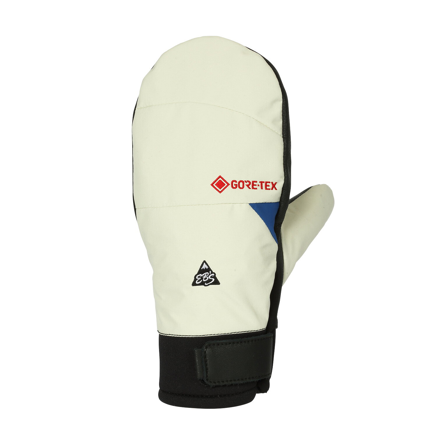 ■ 商品について eb’s「LIGHT MITT」は、薄手で動かしやすく、GORE-TEXを備えた軽快なミトングローブです。春先や運動量の多い滑りで、厚みを抑えたミトンを選びたい方に向け、保温・操作・濡れへの備えを、滑り方に合う形状で選べます。 手の甲に防水透湿3レイヤー素材を使用しています。グローブインサートにGORE-TEXを採用し、薄手ながら濡れへの対応力を確保しています。掌側の裏地に東レフィールドセンサーを使用し、内部をドライに保ちやすくなっています。グローブリーシュを標準装備しています。 朝一番の冷えたリフト、雪が降る中での滑走、バインディングの着脱など、手元は一日の中で何度も環境が変わります。LIGHT MITTは、暖かさだけでなく、握る・つまむ・外すといった動作まで考えたい場面で候補になります。休憩時にグローブを外す機会も含め、滑り始めから片付けまで使い方を想像して選べる一双です。 LIGHT MITTを選ぶ際は、春先や運動量の多い滑りで、厚みを抑えたミトンを選びたい方という目的を軸に、手持ちの装備や実際の使用場面と照らし合わせてください。ミトン・5本指・トリガーでは指の動かしやすさと暖かさが異なるため、普段行う操作を基準に形状を選んでください。購入時は、指先に余りが出すぎず、握ったときに掌が突っ張らないサイズを選ぶことが大切です。インナーを併用する場合は、その厚みも含めてなじみを確認してください。使用後は表面と内部の雪や水分を取り、素材に負担をかけない方法で十分に乾かすと、次の滑走でも気持ちよく使えます。形状で迷う場合は、保温を優先するならミトン、指先の独立した操作を重視するなら5本指、その中間ならトリガー型を基準にすると絞り込みやすくなります。 【カラー・サイズ】カラー：White・Pistachio・Beige／サイズ：S・M。選択内容と表示在庫をご確認のうえご注文ください。 ■ 検索ワード 25-26 eb's EBS エビス LIGHT MITT Glove スノーボード スキー 雪山 ご購入前に必ずご確認ください 当店の商品ページをご覧いただき、誠にありがとうございます。 安心してお買い物いただくため、ご注文前に下記内容を必ずご確認ください。 ■ 商品画像・カラー・仕様について 本商品は、商品画像・商品説明・メーカー資料・カタログ画像等に基づいて販売しております。 撮影環境やご使用のモニター設定により、実際の商品と色味・質感が異なって見える場合がございます。 また、メーカー都合により、掲載画像と実際にお届けする商品で、デザイン・カラー・仕様・ロゴ位置等が一部変更となる場合がございます。 これらはメーカー正規仕様の範囲内となり、使用に支障のないものについては不良品には該当いたしません。 ■ 在庫について 当店では、実店舗と通販在庫を共有しております。 在庫管理には十分注意しておりますが、ご購入のタイミングによっては売り切れとなる場合がございます。 万が一、在庫切れとなった場合は、代替商品のご提案、またはキャンセルのご連絡をさせていただきます。 ■ 海外ブランド製品について 海外ブランド製品は、製造工程や検品基準の違いにより、軽微な塗装ムラ・表面の点・微細な凹凸・小さな擦れ等が見られる場合がございます。 これらはメーカー基準内の仕様であり、通常使用に支障がないものについては不良品には該当いたしません。 ■ 価格について メーカー希望小売価格は、メーカーサイト・メーカー資料等に基づいて掲載しています。 ■ 展示品・アウトレット・特価商品について 当店では、メーカー希望小売価格より20％以上割引されている商品を「特価商品」として販売しております。 特価商品には、実店舗でのディスプレイ商品、旧モデル、型落ち商品、長期保管品、展示品等が含まれる場合がございます。 そのため、化粧箱や商品本体にキズ・擦れ・汚れ等が見られる場合がございます。 あらかじめ商品の特性をご理解いただいたうえでご注文ください。 ■ 加工作業について WAX加工やバインディング取付け作業を行う場合、作業工程上、専用バイスで商品を固定することがございます。 その際、商品表面に軽微なキズや跡が付く場合がございますが、使用に支障のないものについては不良品には該当いたしません。 ■ 返品・キャンセル・交換について ご注文確定後のキャンセル、内容変更、交換はお受けできません。 「イメージと違う」「サイズが合わない」「色味が思っていたものと違う」「デザインが異なるように感じる」「注文を間違えた」等、お客様都合による返品・交換はお受けしておりません。 商品不良・誤配送を除き、返品・交換はお受けできません。 特価商品、アウトレット商品、展示品、加工済み商品につきましても、お客様都合による返品・交換はお受けできません。 上記内容をご確認・ご了承のうえ、ご注文をお願いいたします。
