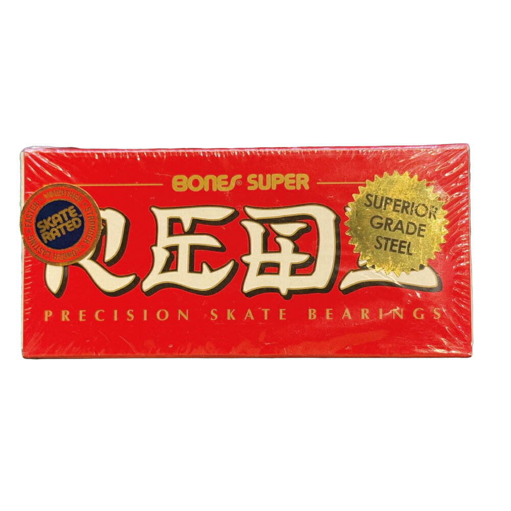 SUPER REDSは製造コストの安い中国でBONES SWISSと同じ設計仕様書で製造され コスパの良いREDSよりも更に精度を上げたより速く滑りたいスケーターの為のベアリング ご購入前に必ずご確認ください 当店の商品ページをご覧いただき、誠にありがとうございます。 安心してお買い物いただくため、ご注文前に下記内容を必ずご確認ください。 ■ 商品画像・カラー・仕様について 本商品は、商品画像・商品説明・メーカー資料・カタログ画像等に基づいて販売しております。 撮影環境やご使用のモニター設定により、実際の商品と色味・質感が異なって見える場合がございます。 また、メーカー都合により、掲載画像と実際にお届けする商品で、デザイン・カラー・仕様・ロゴ位置等が一部変更となる場合がございます。 これらはメーカー正規仕様の範囲内となり、使用に支障のないものについては不良品には該当いたしません。 ■ 在庫について 当店では、実店舗と通販在庫を共有しております。 在庫管理には十分注意しておりますが、ご購入のタイミングによっては売り切れとなる場合がございます。 万が一、在庫切れとなった場合は、代替商品のご提案、またはキャンセルのご連絡をさせていただきます。 ■ 海外ブランド製品について 海外ブランド製品は、製造工程や検品基準の違いにより、軽微な塗装ムラ・表面の点・微細な凹凸・小さな擦れ等が見られる場合がございます。 これらはメーカー基準内の仕様であり、通常使用に支障がないものについては不良品には該当いたしません。 ■ 価格について メーカー希望小売価格は、メーカーサイト・メーカー資料等に基づいて掲載しています。 ■ 展示品・アウトレット・特価商品について 当店では、メーカー希望小売価格より20％以上割引されている商品を「特価商品」として販売しております。 特価商品には、実店舗でのディスプレイ商品、旧モデル、型落ち商品、長期保管品、展示品等が含まれる場合がございます。 そのため、化粧箱や商品本体にキズ・擦れ・汚れ等が見られる場合がございます。 あらかじめ商品の特性をご理解いただいたうえでご注文ください。 ■ 加工作業について WAX加工やバインディング取付け作業を行う場合、作業工程上、専用バイスで商品を固定することがございます。 その際、商品表面に軽微なキズや跡が付く場合がございますが、使用に支障のないものについては不良品には該当いたしません。 ■ 返品・キャンセル・交換について ご注文確定後のキャンセル、内容変更、交換はお受けできません。 「イメージと違う」「サイズが合わない」「色味が思っていたものと違う」「デザインが異なるように感じる」「注文を間違えた」等、お客様都合による返品・交換はお受けしておりません。 商品不良・誤配送を除き、返品・交換はお受けできません。 特価商品、アウトレット商品、展示品、加工済み商品につきましても、お客様都合による返品・交換はお受けできません。 上記内容をご確認・ご了承のうえ、ご注文をお願いいたします。