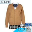 zuevi スクールカーディガン 女子 制服 カーディガン 長袖 学生 レディース セーター トップス Vネック 高校生 アウター セーター ゆったり コットン...