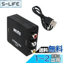 ALLVD HDMI to AV変換器外部アルミニウム合金材質HDMI to RCA変換サポートDeear 1080 Pアナログ変換オーディオ出力可能テレビ/PS 3/PS 4/PS 5 PC/BDプレーヤー/switch用充電ケーブル付きブラック