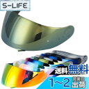 Wayocfei CNS-1 シールド【適合:GT-Air/GT-Air2/NEOTEC/OPTICSON】ヘルメット・バイザー 紫外線 吸収 バイク用 ヘルメ...