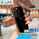 QLTYPRI Galaxy S23 FE ケース ギャラクシーS23 FE TPU カバー ハート模様 おしゃれ 韓国 可愛い 女性 人気 薄型 軽量 耐衝撃 スマホケース レンズ保護 落下防止 ワイヤレス充電対応 ストラップホール付 - ブラック #2