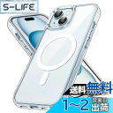 JEDirect iPhone 15 6.1インチ用 マグネット ケース MagSafe ワイヤレス充電対応 衝撃吸収 バンパーカバー 傷つけ防止 透明バック ...