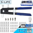 Breezliy 109個 リベット工具セット ハンドリベッター セット ネジ付き リベットナット リベット スパナナット栓 心軸5件 ネジインサート ツール M3/M4/M5/M6/M8