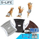 Luxja 犬用マナーベルト 男の子 メッシュ 防水 伸縮性 3点セット マーキング お漏らし オシッコ対策 お出かけ しつけ 介護用(L,黒+グレー+コーヒー...