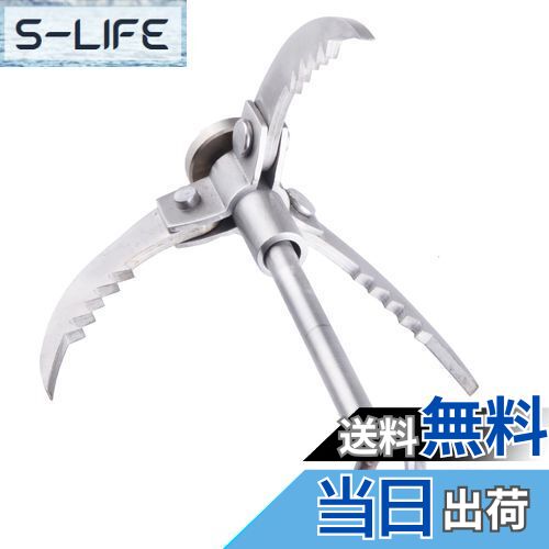 【送料無料】TRIWONDER グラップリングフックアウトド 登山フック 重力フック アンカーフック ステンレ..