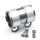VEHSUN マフラーバンド 内径63mm 長さ95mm マフラージョイント ステンレス製 エキゾースト連結パイプ 汎用 排気管クランプ 排気バンドクランプ 2.5インチ