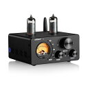 AIYIMA T9 Bluetooth 5.0 100W*2チューブアンプ 2.0チャンネル 真空管 USB DACステレオHiFiホームオーディオデジタルアンプ RCA/COA/Opt/PC-USB、VUメータ付き